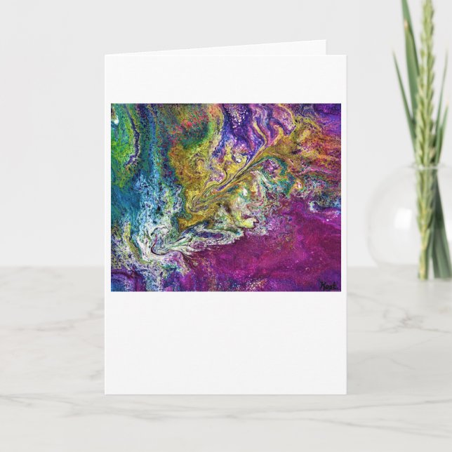 Abstract Color Study 36, card (Front)