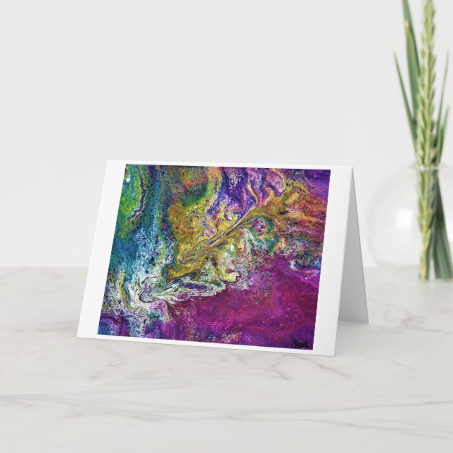 Abstract Color Study 36, card (Front)