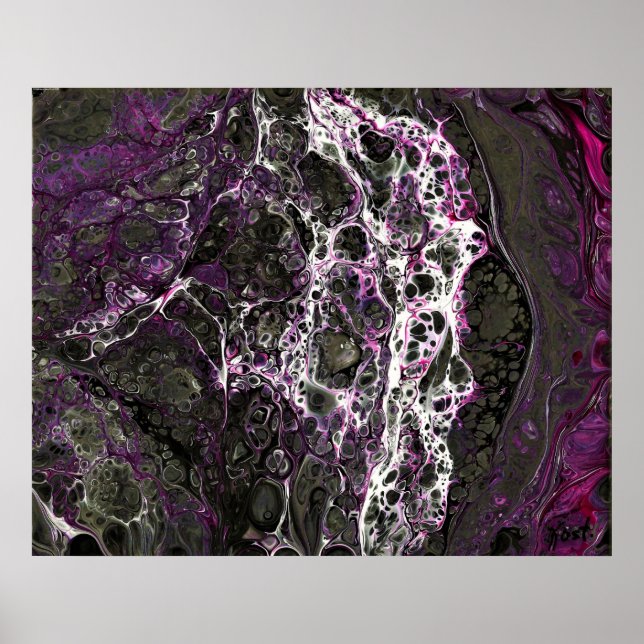 Abstract Color Study 375,  Poster (Front)