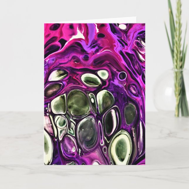 Abstract Color Study 381, card (Front)