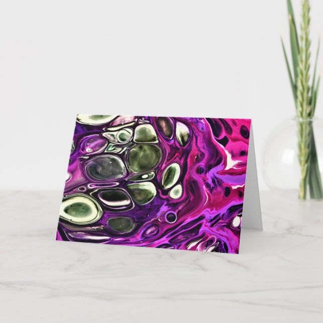 Abstract Color Study 381, card (Front)