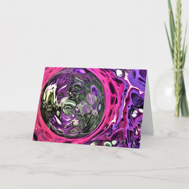 Abstract Color Study 383, card (Front)