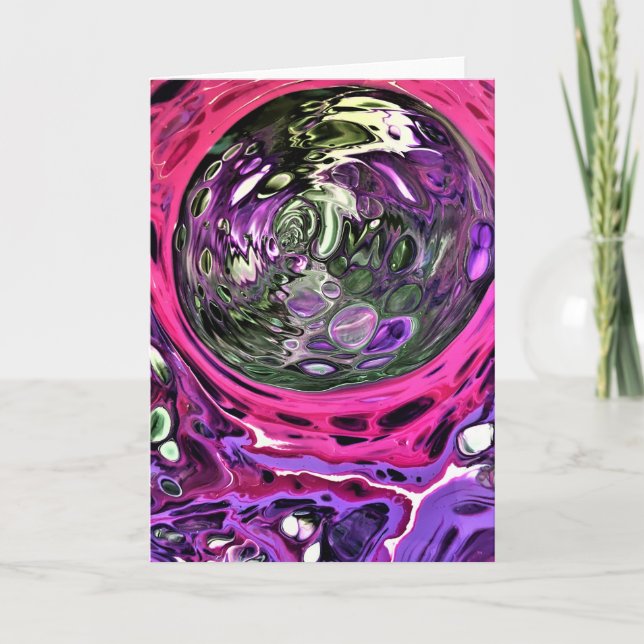 Abstract Color Study 383, card (Front)