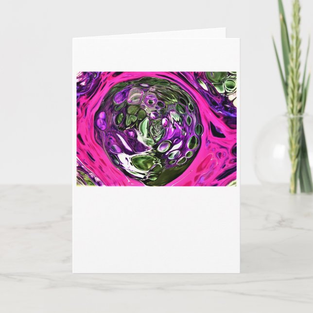 Abstract Color Study 385, card (Front)