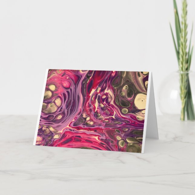 Abstract Color Study 386, Card (Front)