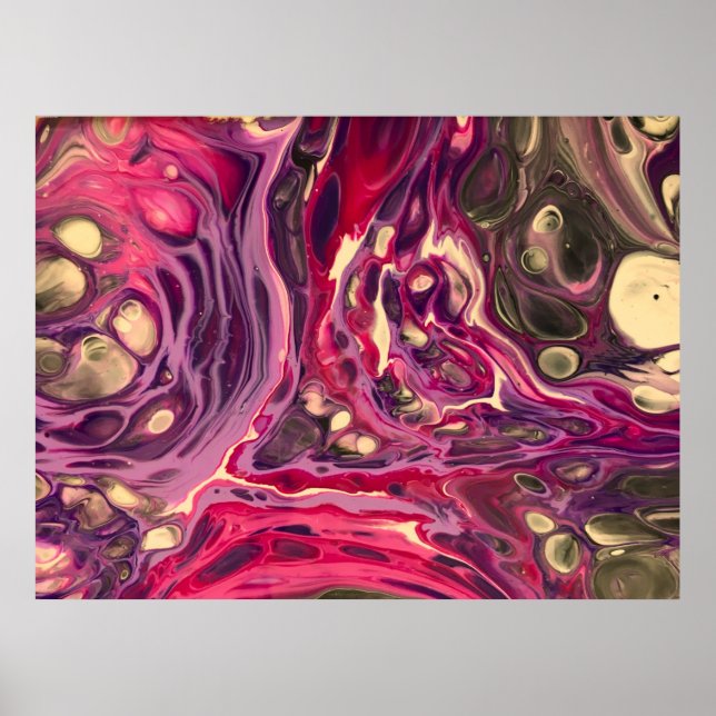 Abstract Color Study 386, Poster (Front)