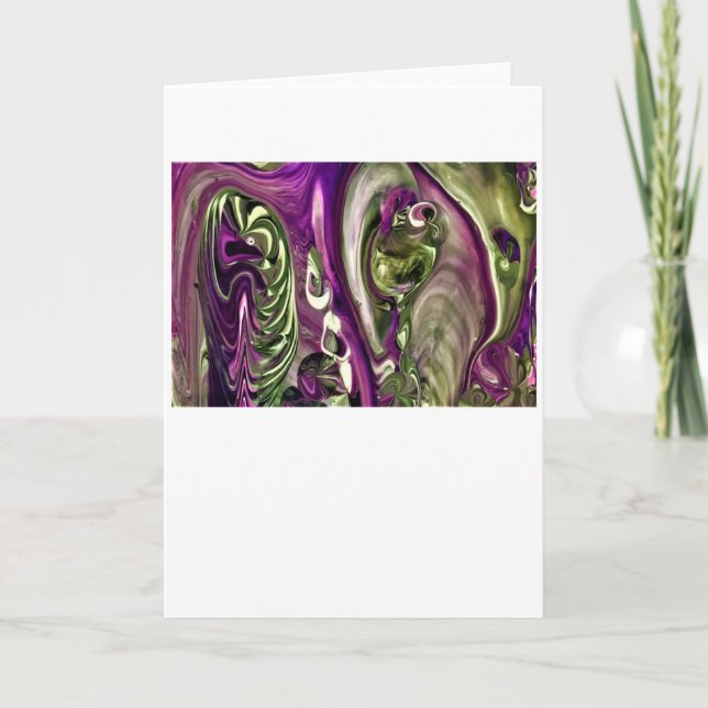 Abstract Color Study 387, card (Front)