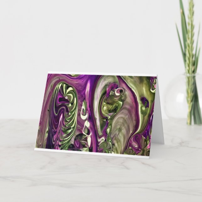 Abstract Color Study 387, card (Front)