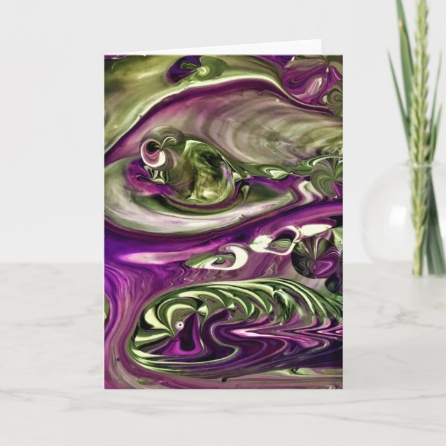 Abstract Color Study 387, card (Front)