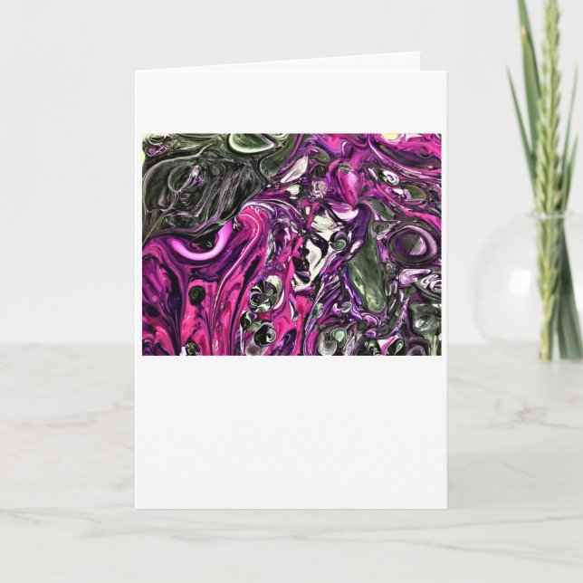 Abstract Color Study 398, card (Front)