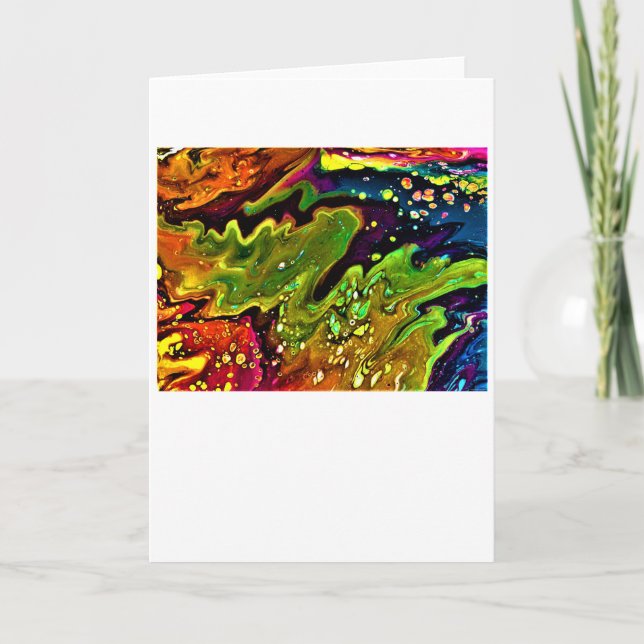 Abstract Color Study 3, card (Front)