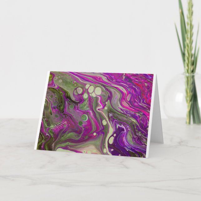 Abstract Color Study 402, card (Front)