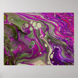 Abstract Color Study 402,  Poster