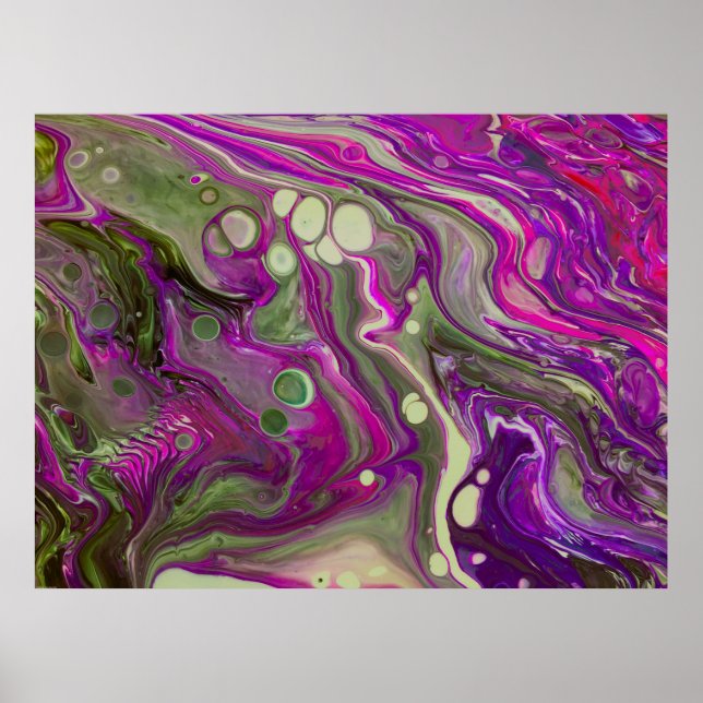 Abstract Color Study 402,  Poster (Front)