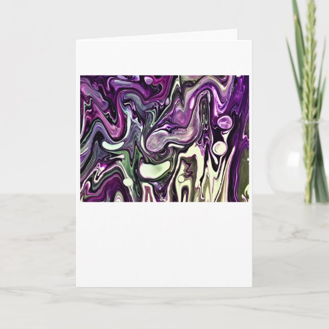 Abstract Color Study 408, card (Front)