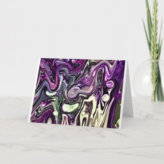 Abstract Color Study 408, card (Front)