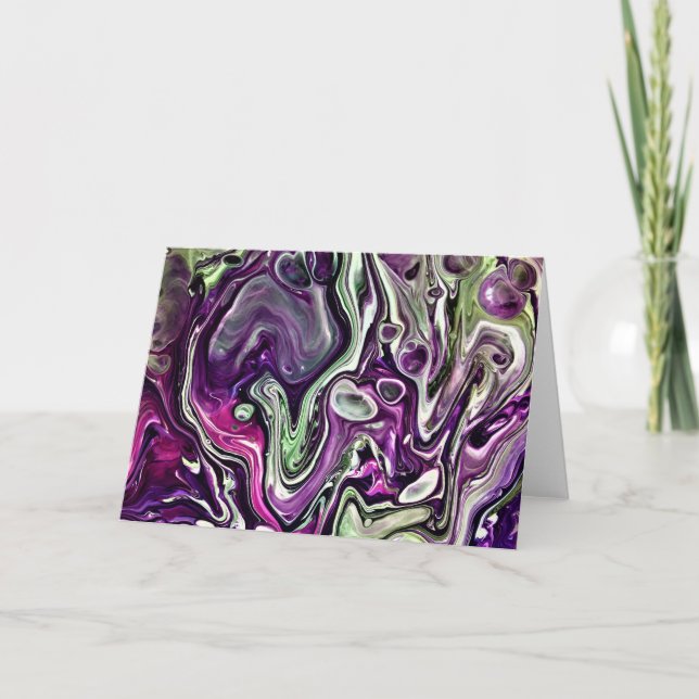 Abstract Color Study 409, card (Front)