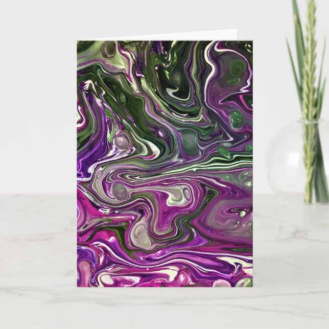 Abstract Color Study 410, card (Front)