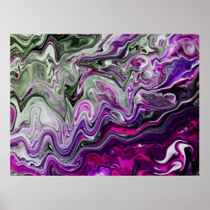 Abstract Color Study 413, Poster