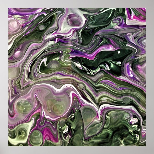 Abstract Color Study 414,  Poster (Front)