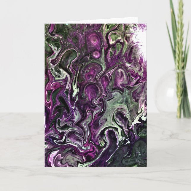 Abstract Color Study 419.2, card (Front)