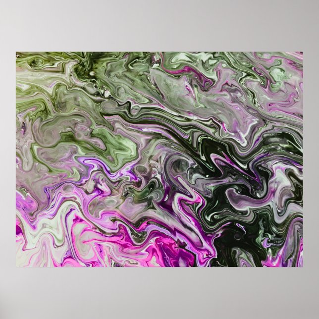 Abstract Color Study 419, Poster (Front)