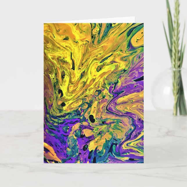 Abstract Color Study 42, card (Front)