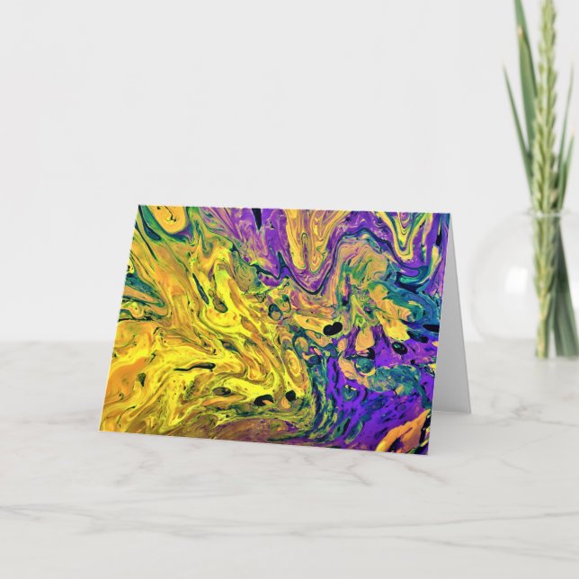 Abstract Color Study 42, card (Front)