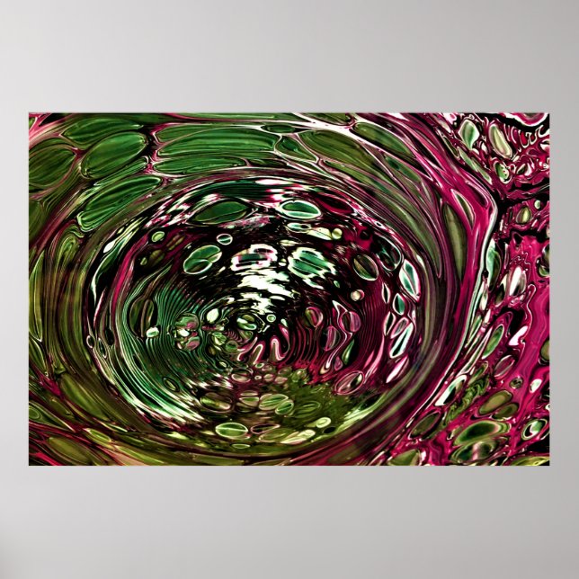 Abstract Color Study 433,  Poster (Front)