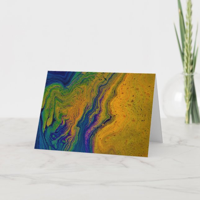 Abstract Color Study 43, card (Front)
