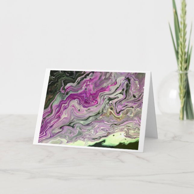 Abstract Color Study 442, Card (Front)