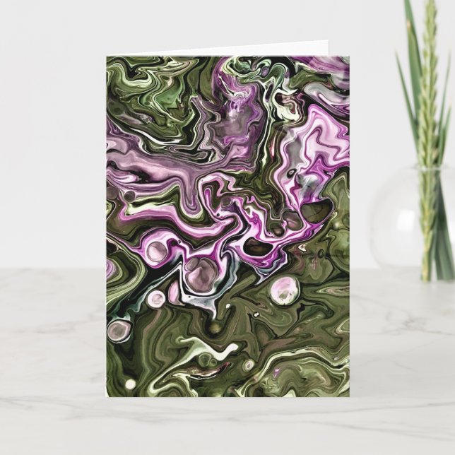 Abstract Color Study 444, card (Front)