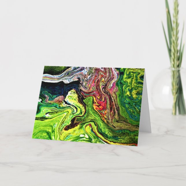 Abstract Color Study 44, card (Front)