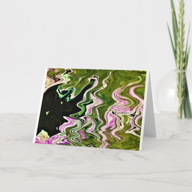 Abstract Color Study 451, card (Front)