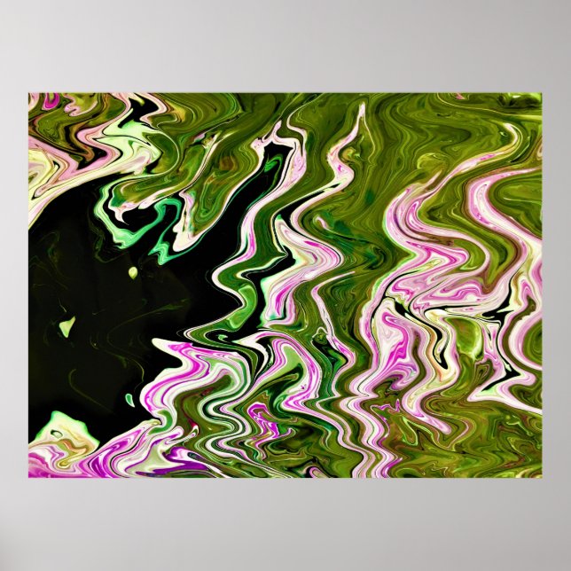 Abstract Color Study 451,  Poster (Front)