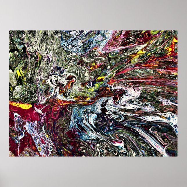 Abstract Color Study 45, Poster (Front)