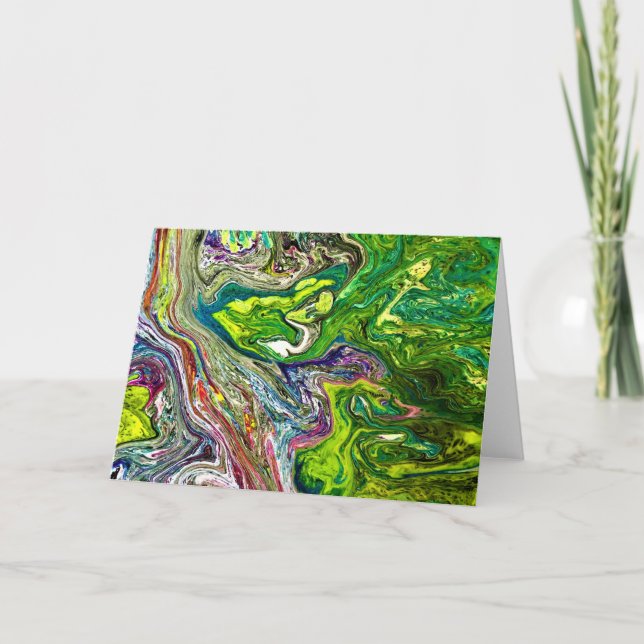 Abstract Color Study 46, card (Front)