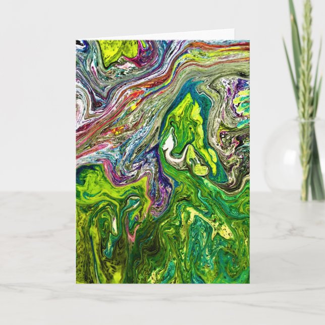 Abstract Color Study 46, card (Front)