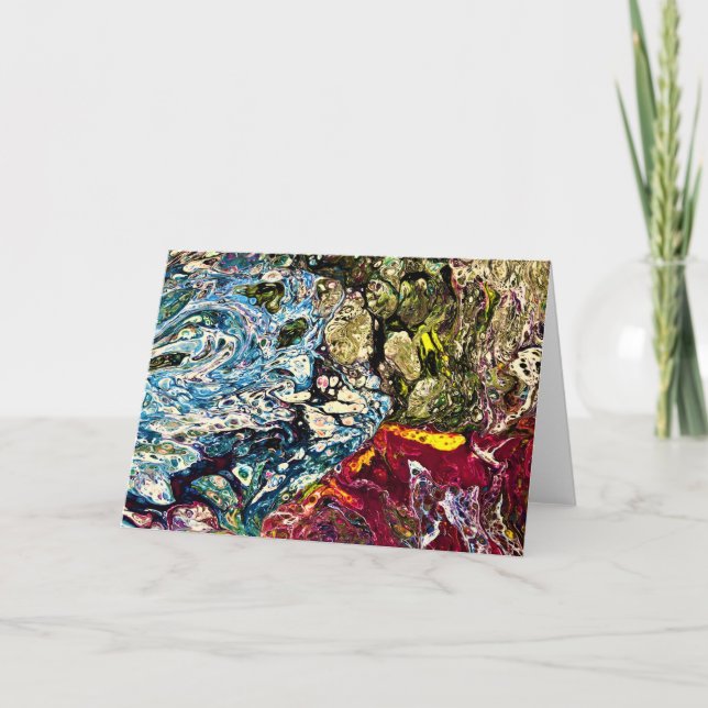 Abstract Color Study 47, card (Front)