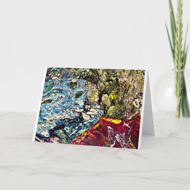 Abstract Color Study 47, card (Front)