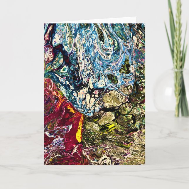 Abstract Color Study 47, card (Front)