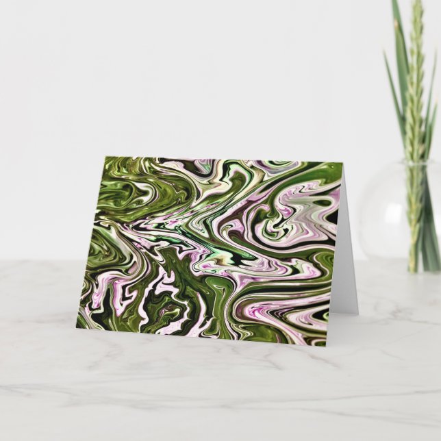 Abstract Color Study 480, card (Front)