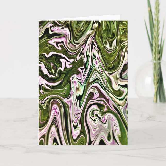Abstract Color Study 480, card (Front)