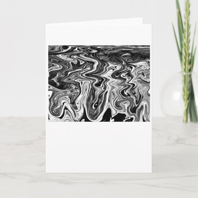 Abstract Color Study 481 / Noir, Card (Front)