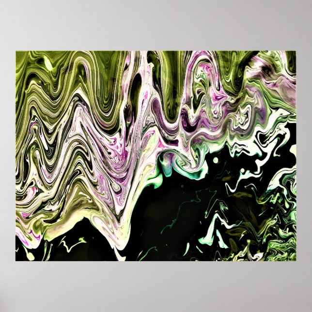 Abstract Color Study 484, Poster (Front)