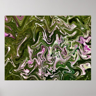 Abstract Color Study 485,  Poster