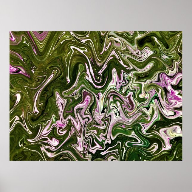 Abstract Color Study 485,  Poster (Front)