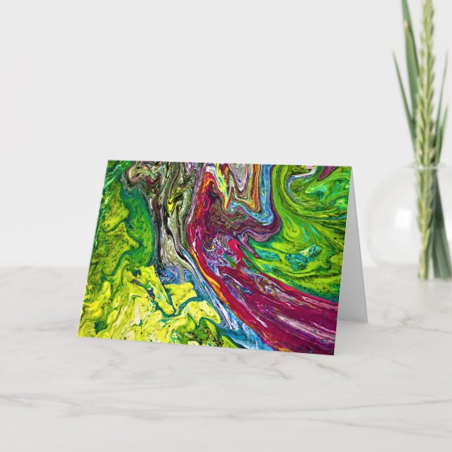 Abstract Color Study 48, card (Front)