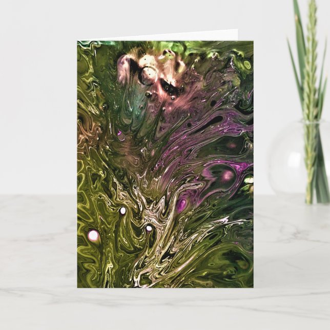 Abstract Color Study 499, card (Front)