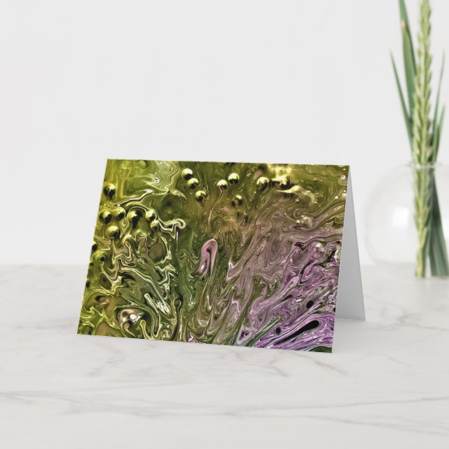 Abstract Color Study 501, card (Front)